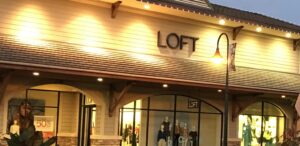 a store front with a lot of lights on it